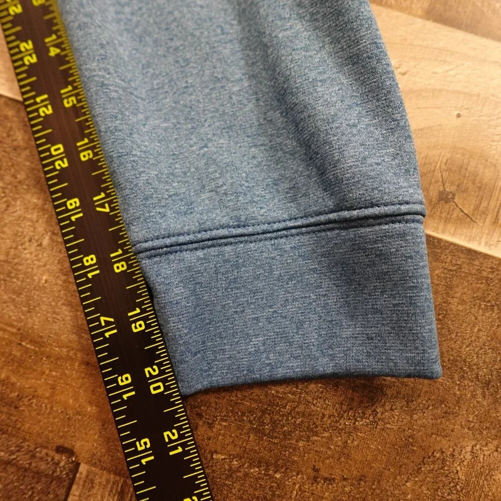 The North Face‎ Hoodie Men’s Large Blue Orange Logo Outdoor Pullover